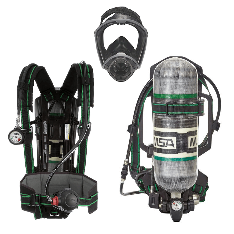 MSA EQUIPO DE RESPIRACIÓN AUTÓNOMA (SCBA) G1 ALTA PRESIÓN 60 MINUTOS (10217600)