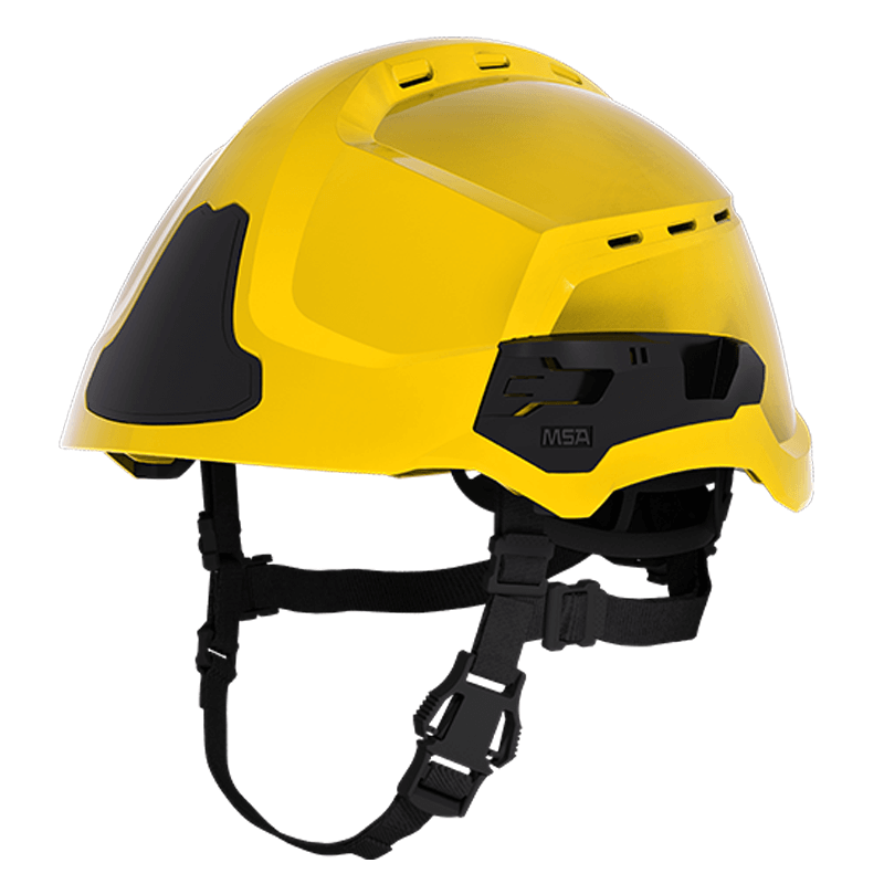 MSA CASCO BOMBERO GALLET F2XR S/VENTILAR AMARILLO (GR2101011202-JD001)