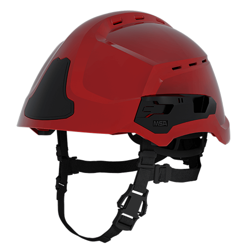 MSA CASCO BOMBERO GALLET F2XR S/VENTILAR ROJO (GR2101011202-RE001)