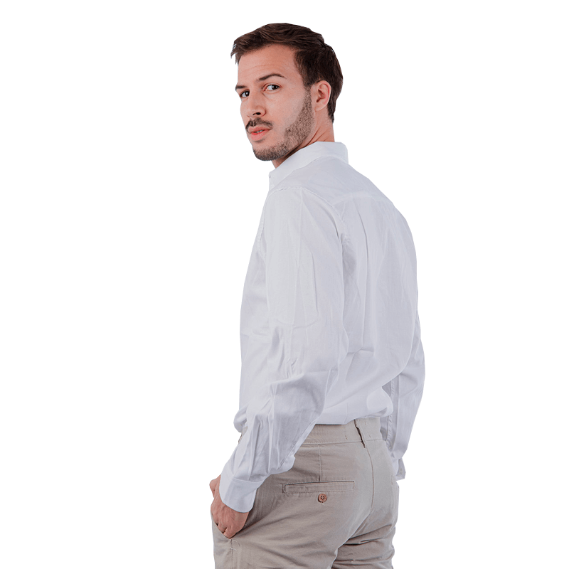 AIRE LIBRE CAMISA DE VESTIR BLANCO (OCC01CL)