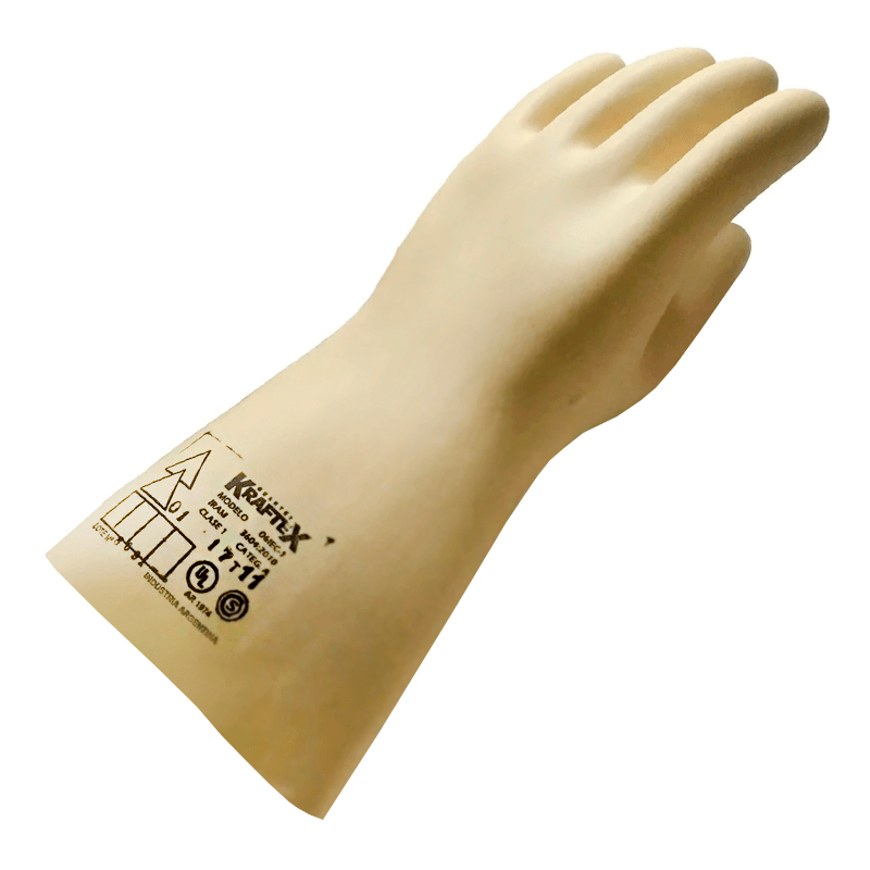 KRAFTEX GUANTES DIELECTRICOS CLASE 1 10000 VOLT (06IEC1)
